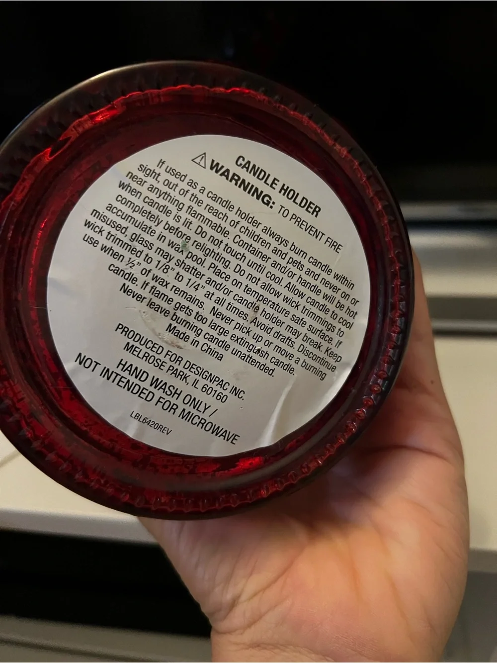 N/A decorative red